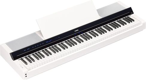 Yamaha PS500 88-key Smart Digital Piano w/Stream Lights Technology, PA500C Power Adapter and FC4A Sustain Pedal, Black in Saudi Arabia