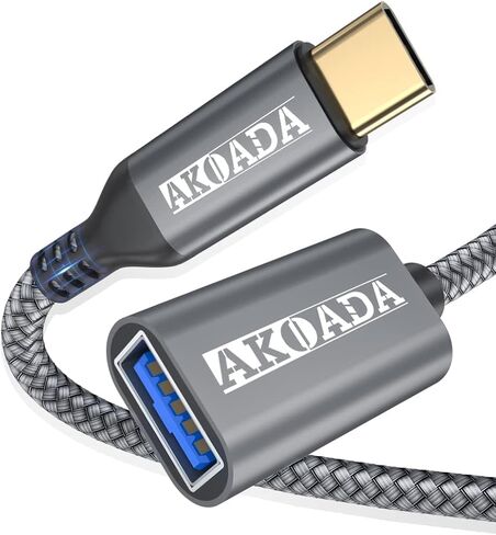 USB C to USB 3.0 Adapter 3.3ft,Type C Male to USB A Female Adapter USB-C to USB Adapter,OTG Cable to USB Adapter Compatible with MacBook Pro 2019 2018 2017, Samsung Galaxy S20 S20+ Ultra S8 S9 Note 10 in Saudi Arabia