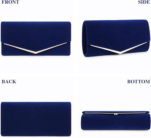 حقيبة يد نسائية للسهرة من Pinprin للسيدات وحفلات الزفاف وحفلات الزفاف ومحفظة للحفلات مع سلسلة قابلة للفصل in Kuwait