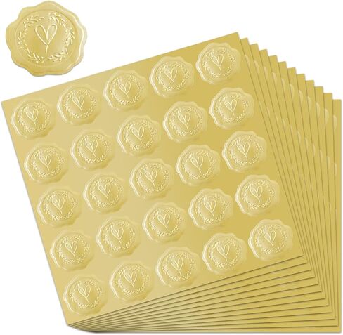 AveneMark Clear 1000 Pcs Polyester Round Envelope Seals (1in, Waterproof, Crystal Finish) for Mailing & Packaging in Kuwait