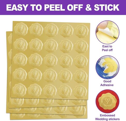 AveneMark Clear 1000 Pcs Polyester Round Envelope Seals (1in, Waterproof, Crystal Finish) for Mailing & Packaging in Kuwait