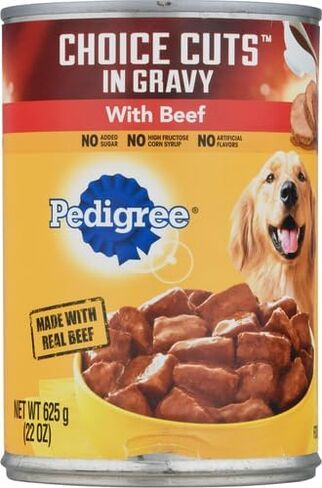 Pedigree Wet Dog Food, Choice Cuts in Sauce with Beef, 13.2 Ounce (Pack of 12) in Saudi Arabia