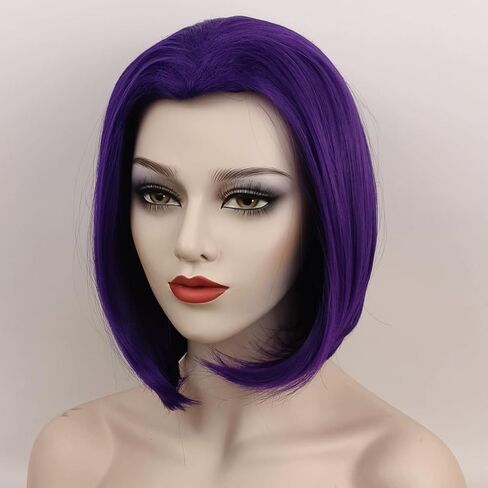 SisiruKou Short Dark Brown Wig for Women Girls Curly Hair Halloween Costume Party Synthetic Wig in Saudi Arabia