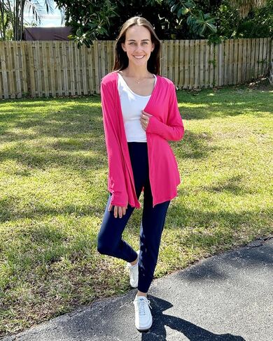 G4Free Lightweight Cardigans for Women Summer UPF 50+ Long Sleeve Sun Shirts Open Front Cover Ups UV Protection in Saudi Arabia