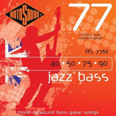 Rotosound RS77M Monel Flatwound Bass Guitar Strings (40 50 75 90) in Saudi Arabia