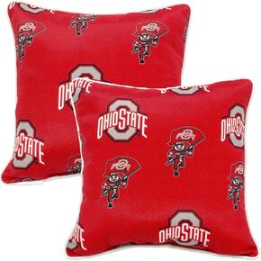 College Covers Outdoor Decorative Pillow Pillow, 16" X 16", LSU Tigers 2 Count