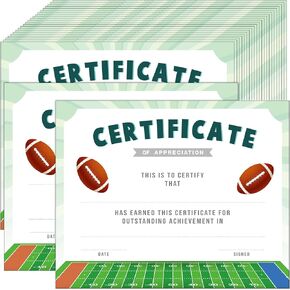 36 Pieces Sports Achievement Award Certificates of Appreciation Sport Certificates for Employee Teacher, 9.84 x 7.87 Inches(Basketball) in Kuwait