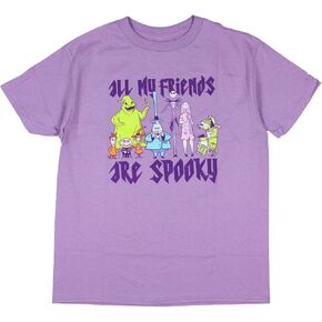 The Nightmare Before Christmas Boys' All My Friends are Spooky Kids Youth T-Shirt