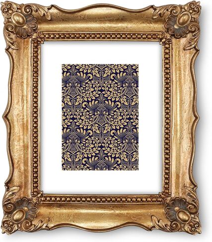 SIMON'S SHOP إطار صورة مقاس 8 × 10 إطارات صور باروكية مقاس 8 × 10 إطارات صور أنيقة رثة باللون الأخضر الطحلبي in Kuwait