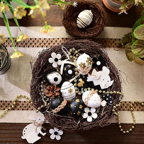 Valery Madelyn Set/40 Black Gold Theme Eggs EG1101-0008 in Saudi Arabia