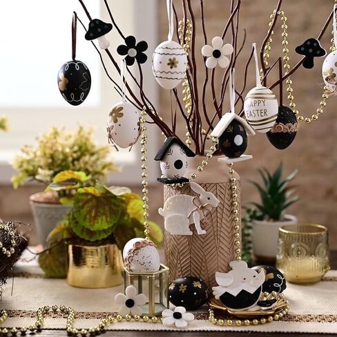 Valery Madelyn Set/40 Black Gold Theme Eggs EG1101-0008 in Saudi Arabia