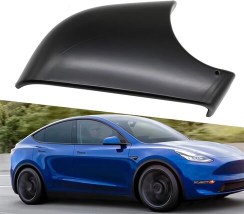 Right passenger side/Left Driver's Side Door Mirror Cover Lower Bracket Black Compatible with Model Y 2020-2022 8202202 (Left) in Saudi Arabia