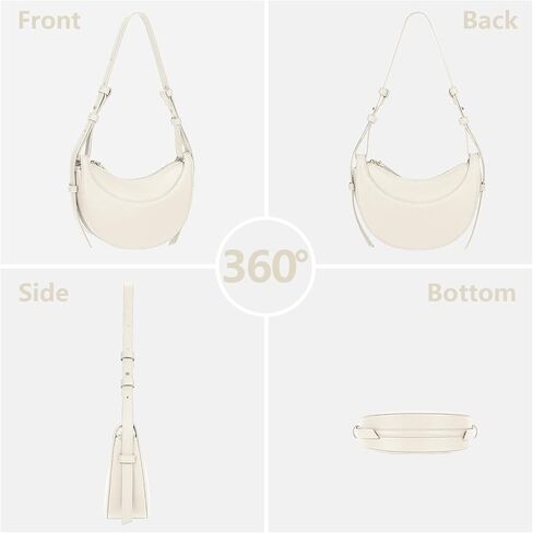 حقيبة سرج للنساء حقيبة كتف هلال محفظة عصرية حقيبة كروسبودي حقيبة يد هوبو in Kuwait