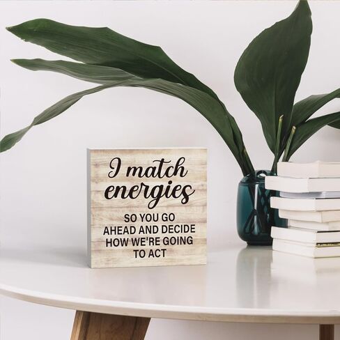 Chaos Coordinator Definition Gift Wooden Box Sign Desk Decor, Rustic Cute Office Desk Wood Box Signs Country Decor for Home Farmhouse Office Shelf Table Decoration 5 X 5 Inches in Saudi Arabia