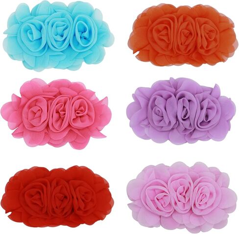 Dog Bow Ties, SJANE 50 Pcs Delicate Multiple Styles & Colors Dog Collar Attachment Bowties for Pet Collar Charms Accessories Bowties for Summer Hawaiian Parties Wedding Birthday Special Occasions in Kuwait