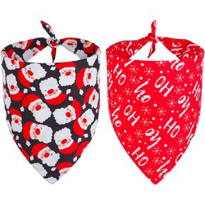 Halloween Thanksgiving Dog Bandanas Fall Dog Puppy Bandana Plaid Reversible Dog Triangle Bibs Scarf Accessories for Dogs Pets