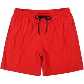 MADHERO Mens Swim Shorts 4 Way Stretch Short Bathing Suits Swim Trunks Mesh Liner in Kuwait