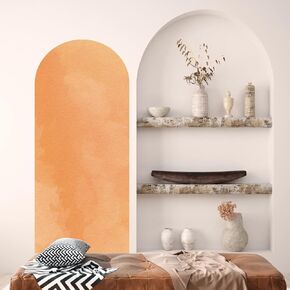 Half Sun Wall Decals Large Wall Stickers Kids Wall Decals Decor Peel and Stick Nursery Fabric Wall Decal Rainbow Wall Decal Modern Vinyl Sticke for Bedroom Living Room Classroom Playroom Headboard