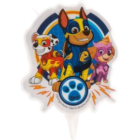 Dekora - 346226 Chase, Skye, Marshall 2D Paw Patrol Birthday Candle