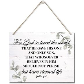 Bible Verse Printed Wood Plaque Sign Wall Hanging, Home Wall Decor Peace I Leave With You, My Peace I Give Unto You Scripture Rustic Hanging Wall Plaque Wood Signs, John 14:27 Christian Sign in Kuwait