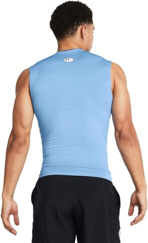 Under Armour Men's HeatGear Compression Sleeveless T-Shirt in Saudi Arabia