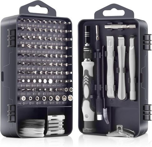 DULIWO Precision Screwdriver Set, 122 in 1 Small Magnetic Repair Tool Kit with Case, Electronic Repair Kit for Computer, iPhone, PC, Cellphone, Laptop, Nintendo, PS4, Game Console, Watch, Eyeglasses in Kuwait