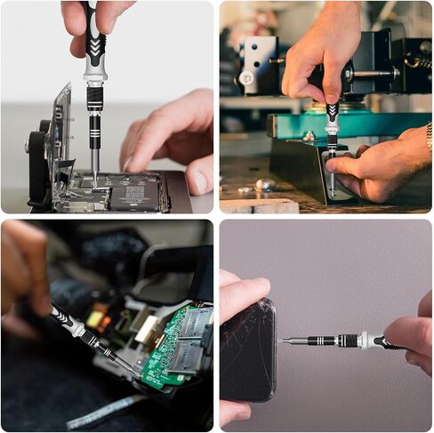 DULIWO Precision Screwdriver Set, 122 in 1 Small Magnetic Repair Tool Kit with Case, Electronic Repair Kit for Computer, iPhone, PC, Cellphone, Laptop, Nintendo, PS4, Game Console, Watch, Eyeglasses in Kuwait