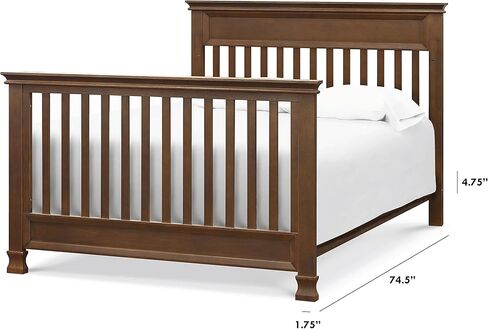 DaVinci Hidden Hardware Twin/Full Size Bed Conversion Kit (M5789) in Forest Green in Kuwait