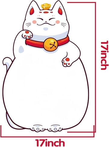 لوح مسح جاف مغناطيسي للثلاجة، ديكورات للثلاجة أو الباب المعدني، يأتي مع قلم تحديد وممحاة واحدة، للأطفال للكتابة والرسم (القطط) in Kuwait