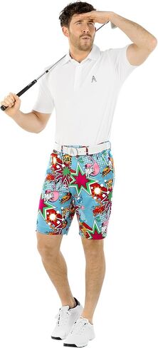 شورت جولف منقوش للرجال من Royal & Awesome in Kuwait