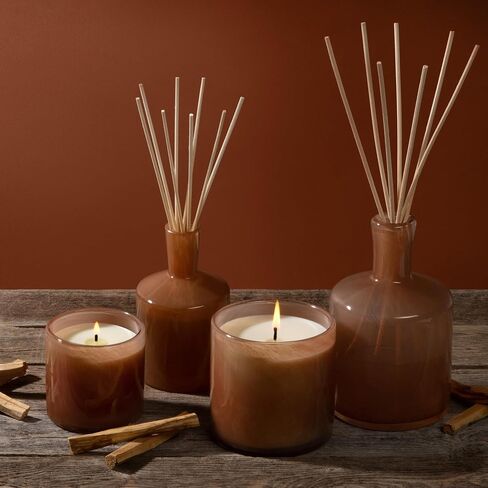 LAFCO New York Reed Diffuser Refill, Fresh Cut Gardenia - 8.4 oz - Up to 4-Month Fragrance Life - Includes Natural Wood Reeds - Free of Dyes & Propellants - Made in The USA in Kuwait