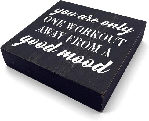funny wooden box decoration logo plaque wooden box logo country art home shelf desk decoration 5.1 x 5.1 inch 433 in Kuwait