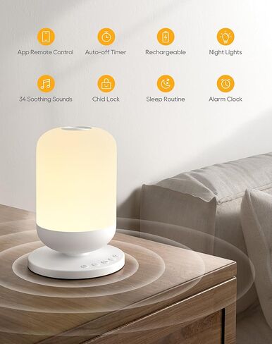 Morfone White Noise Machine Baby (S-APP) in Kuwait