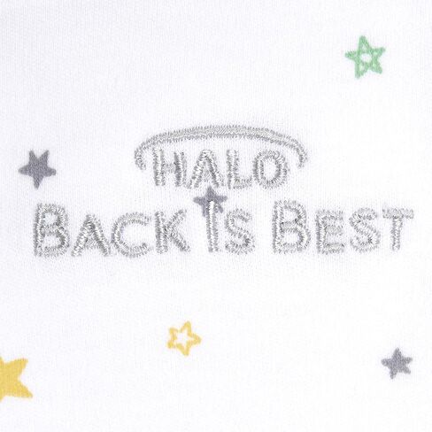 HALO 100% Cotton Sleepsack Swaddle, 3-Way Adjustable Wearable Blanket, TOG 1.5, Confetti Mickey Grey, Small, 3-6 Months in Saudi Arabia