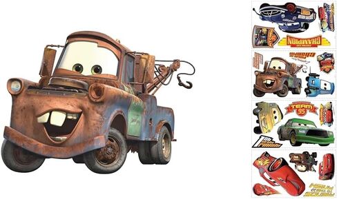 RoomMates RMK1519GM Disney Pixar Cars Mater Peel and Stick Giant Wall Decal in Saudi Arabia