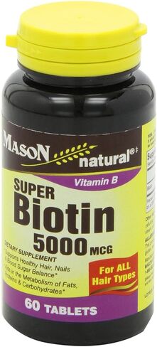 Mason BIOTIN 5000MCG 60 per Bottle in Saudi Arabia