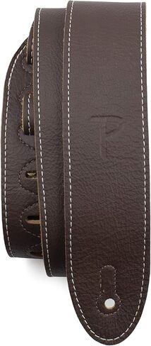 Perri’s Leathers Ltd. - حزام جيتار - جلد إيطالي - قابل للتعديل - للقيثارات الصوتية/الجهير/الكهربائية - صنع في كندا in Saudi Arabia