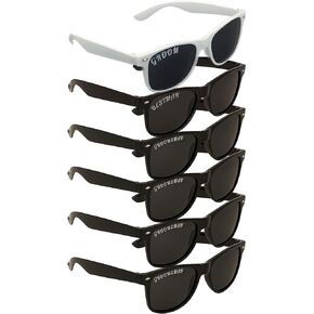 Polarized Bachelor Party/Wedding Sunglasses Simple Gifts Props Supplies Groom Groomsman Best Man