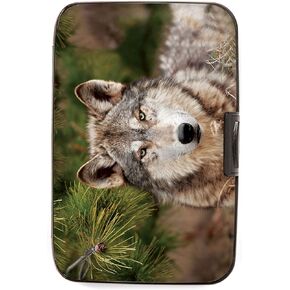 Fig Design Group North American Wolf RFID Secure Theft Protection Credit Card Armored Wallet New