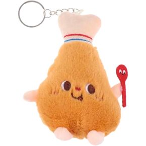 Adorable Food Collection Plush Keychain