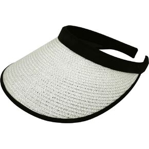 Women's Toyo Braid Clip-On Visor-4128