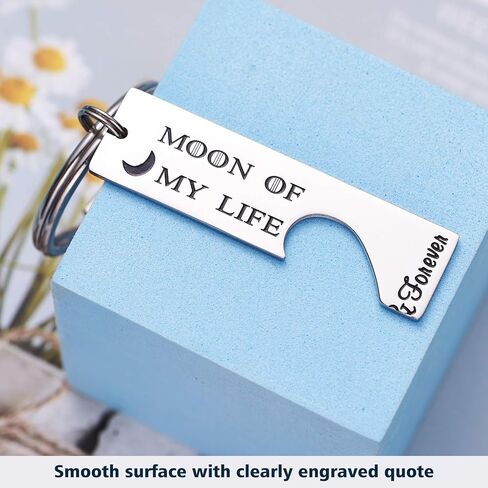 LParkin His and Her Keychains Moon of My Life My Sun and Stars Jalan Atthirari Anni Shekh Ma Shieraki Anni in Saudi Arabia