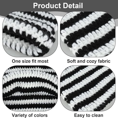 Cobee Cute Cat Ear Beanie for Women, Vintage Crochet Hats Cute Winter Knit Beanies Cat Hat Gift for Christmas Birthday in Saudi Arabia