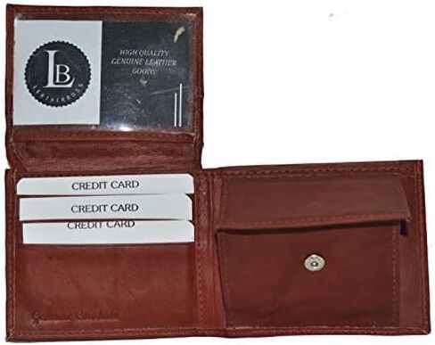 Boys Slim Compact Flap Id and Coin Pocket Bifold Wallet in Kuwait