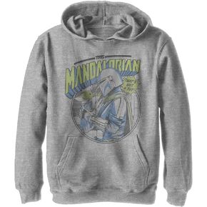 Star Wars Boys' Child Hold Hoodie, Athletic Heather, Small