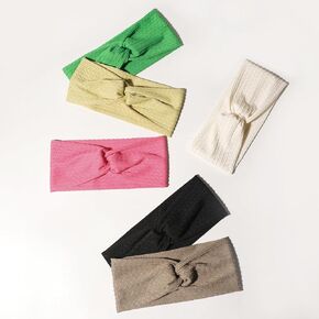 Artilady 12 Pack Boho Headbands for Women - Soft Yoga Elastic Hair Bands for Girls Workout Running Sport Head Wrap Non-slip Breathable (Q)