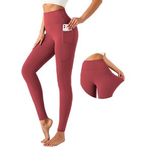 UNACOO Yoga Pants UPF 50+ Leggings for Women High Waisted Yoga Legging with Pockets Tummy Control Pant in Kuwait