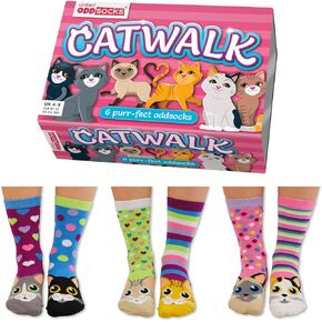 Women's United Odd Catwalk Gift Pack - 6 Socks