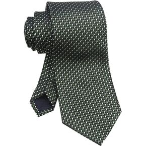 Rosiika Men's Gingham Plaid Stripe Ties Formal Designer Business Wedding Neckties 3.15"