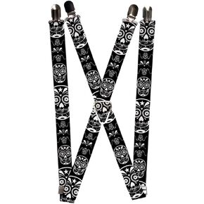 Buckle-Down Suspender - Sugar Skulls